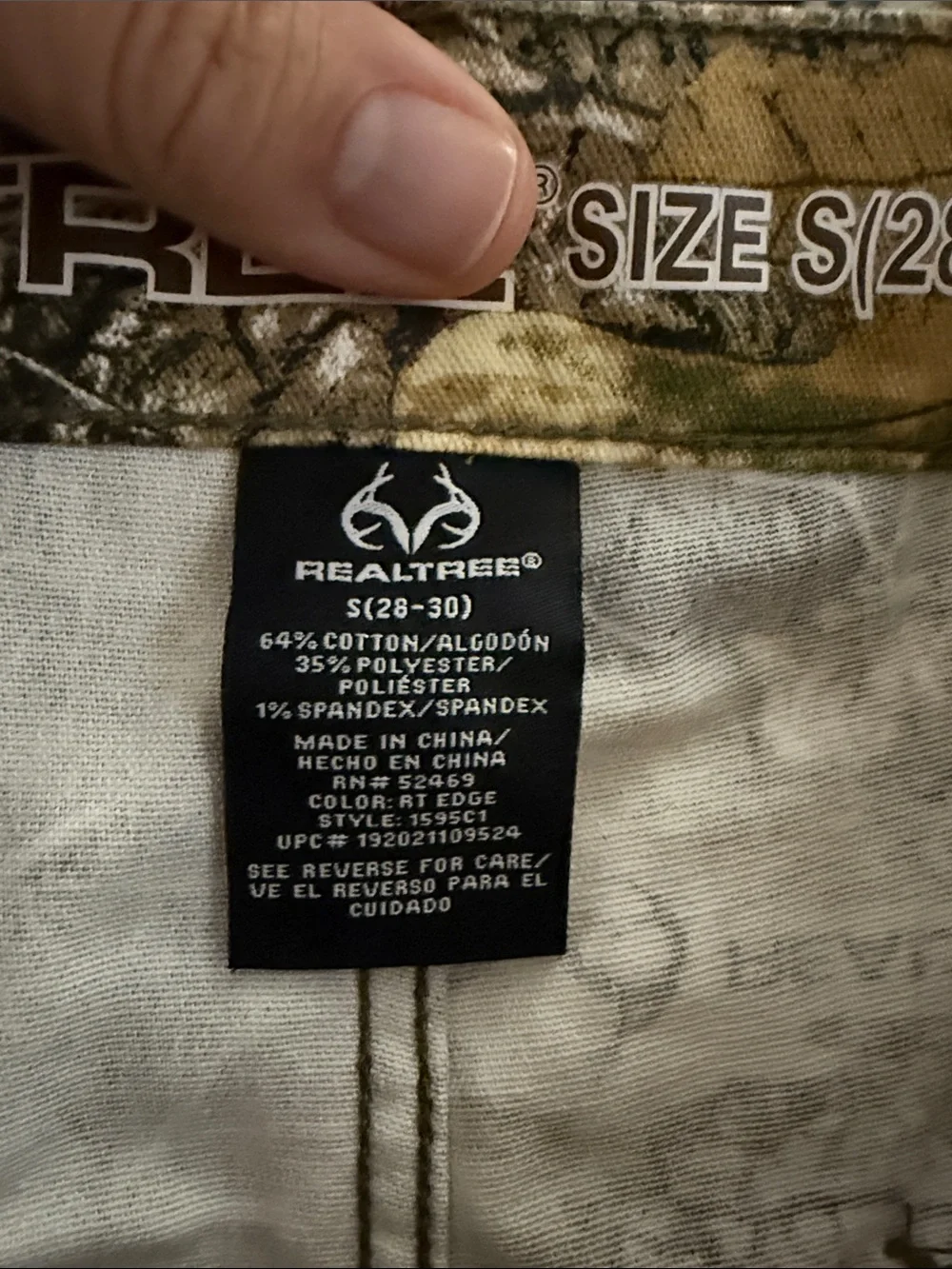 Realtree Camo Cargo Hunting Pants